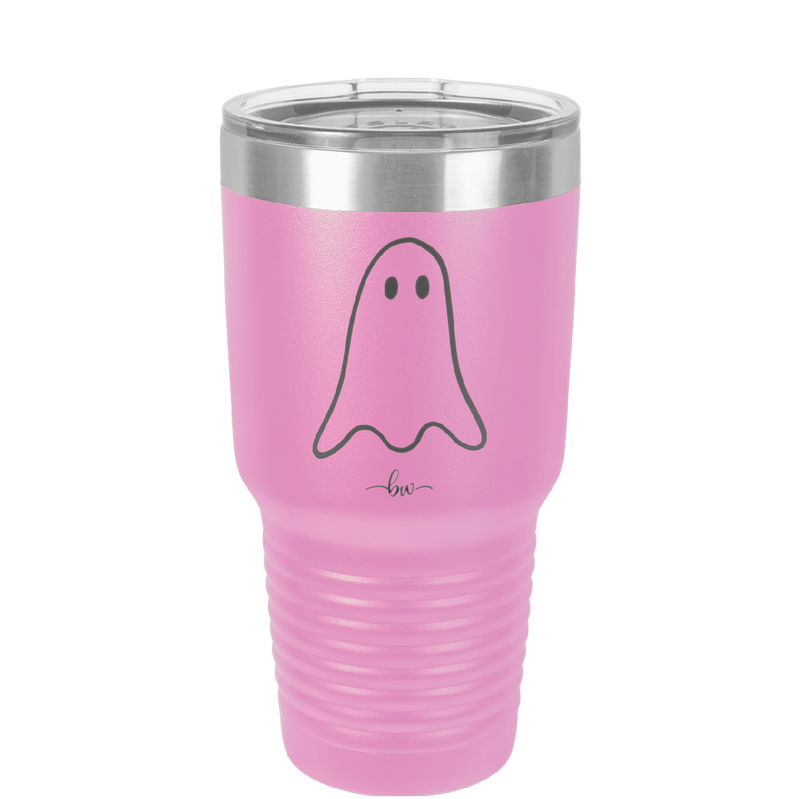 Ghost Guy - Laser Engraved Stainless Steel Drinkware - 1529 -