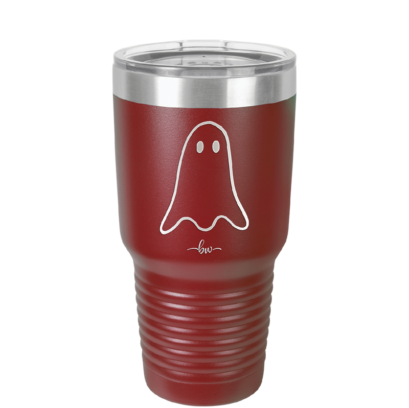 Ghost Guy - Laser Engraved Stainless Steel Drinkware - 1529 -