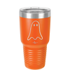 Ghost Guy - Laser Engraved Stainless Steel Drinkware - 1529 -