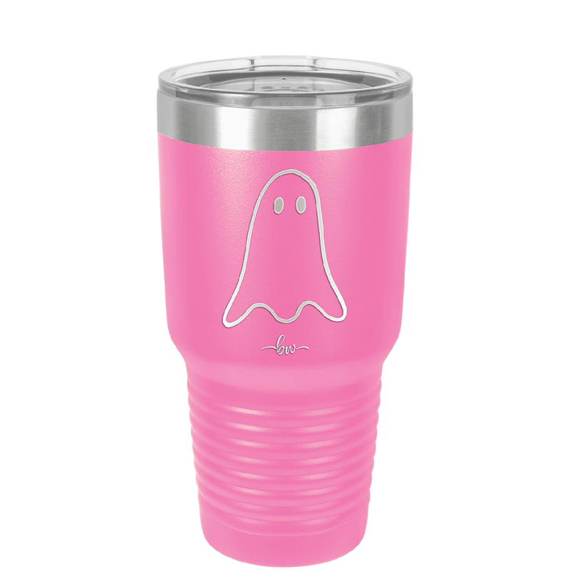 Ghost Guy - Laser Engraved Stainless Steel Drinkware - 1529 -