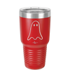 Ghost Guy - Laser Engraved Stainless Steel Drinkware - 1529 -