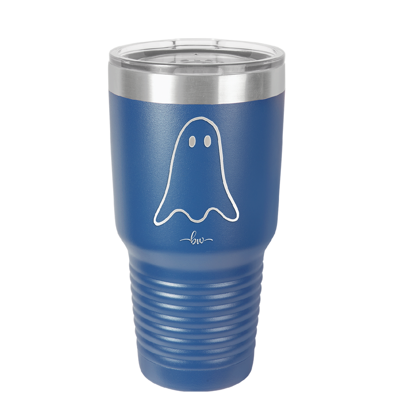 Ghost Guy - Laser Engraved Stainless Steel Drinkware - 1529 -