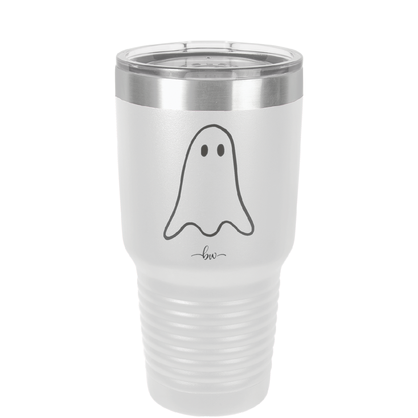 Ghost Guy - Laser Engraved Stainless Steel Drinkware - 1529 -