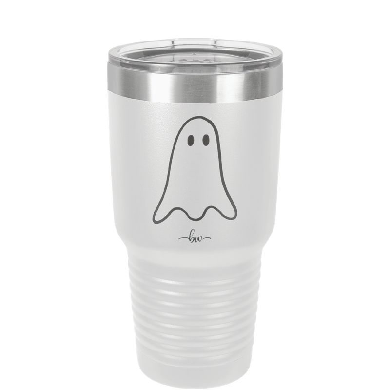 Ghost Guy - Laser Engraved Stainless Steel Drinkware - 1529 -