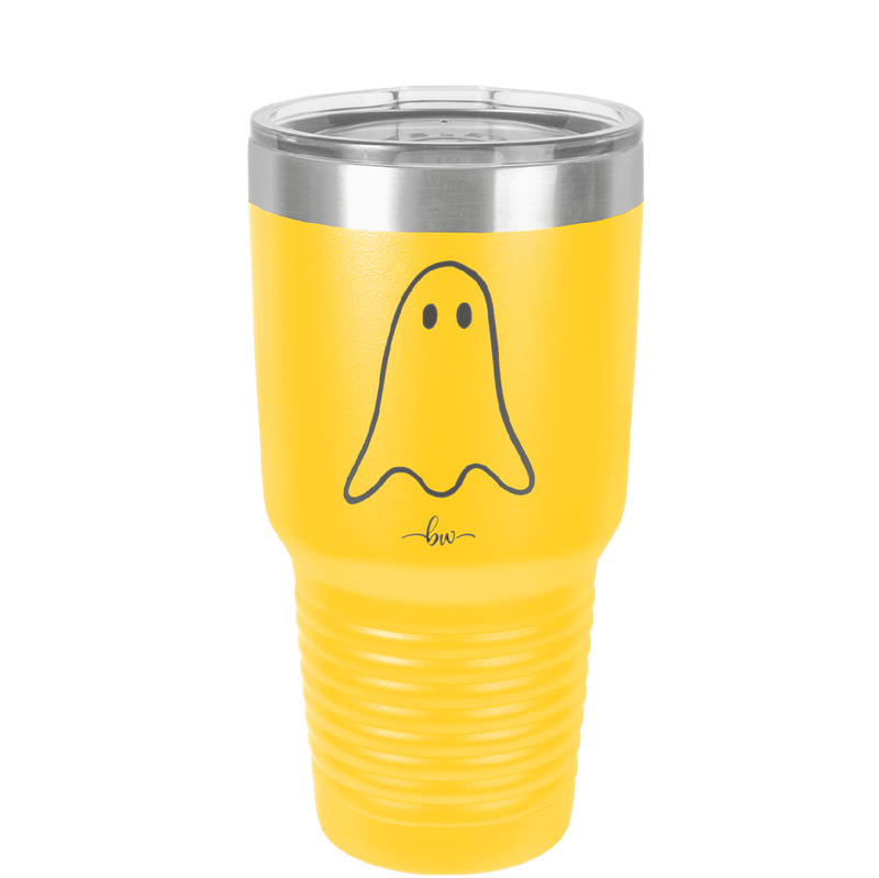 Ghost Guy - Laser Engraved Stainless Steel Drinkware - 1529 -