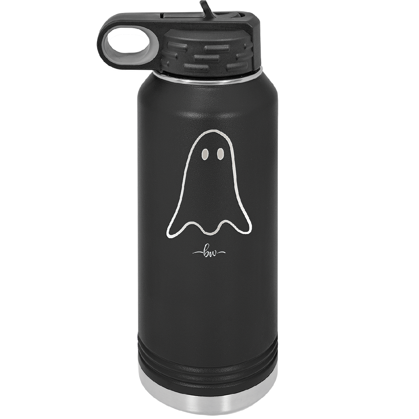Ghost Guy - Laser Engraved Stainless Steel Drinkware - 1529 -