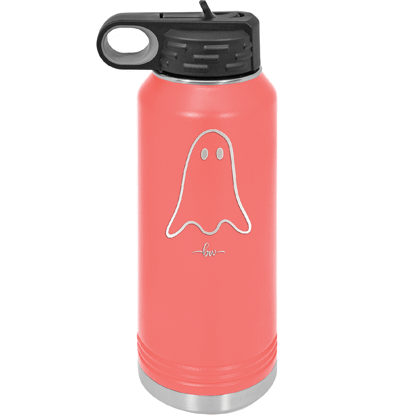 Ghost Guy - Laser Engraved Stainless Steel Drinkware - 1529 -