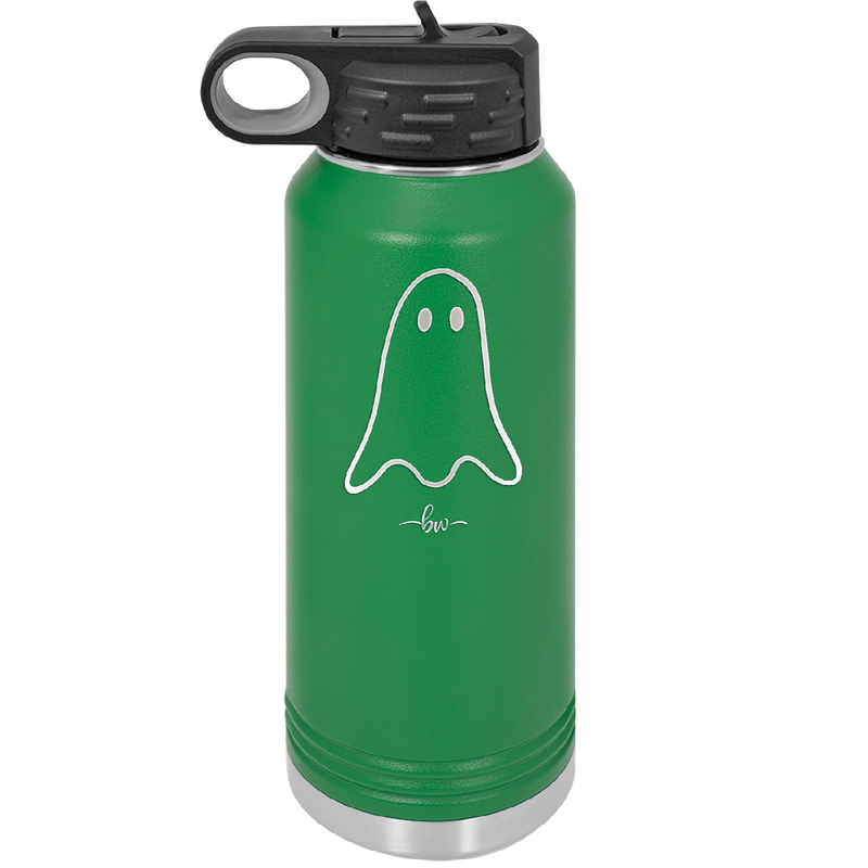 Ghost Guy - Laser Engraved Stainless Steel Drinkware - 1529 -