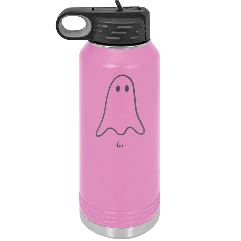 Ghost Guy - Laser Engraved Stainless Steel Drinkware - 1529 -