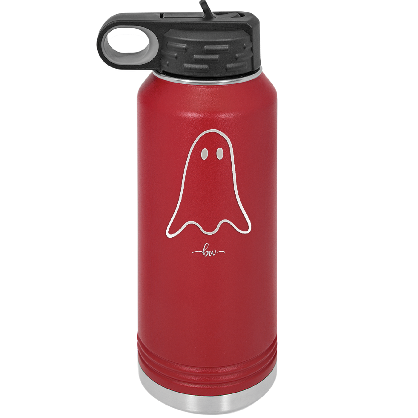 Ghost Guy - Laser Engraved Stainless Steel Drinkware - 1529 -