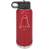Ghost Guy - Laser Engraved Stainless Steel Drinkware - 1529 -