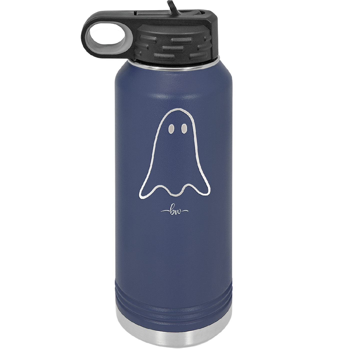 Ghost Guy - Laser Engraved Stainless Steel Drinkware - 1529 -