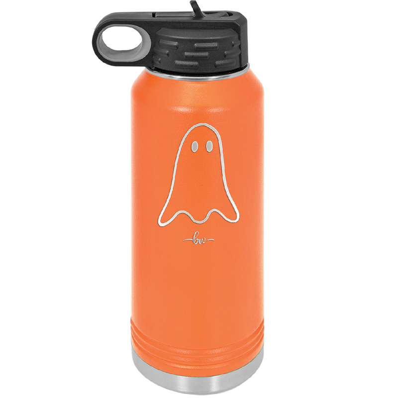Ghost Guy - Laser Engraved Stainless Steel Drinkware - 1529 -
