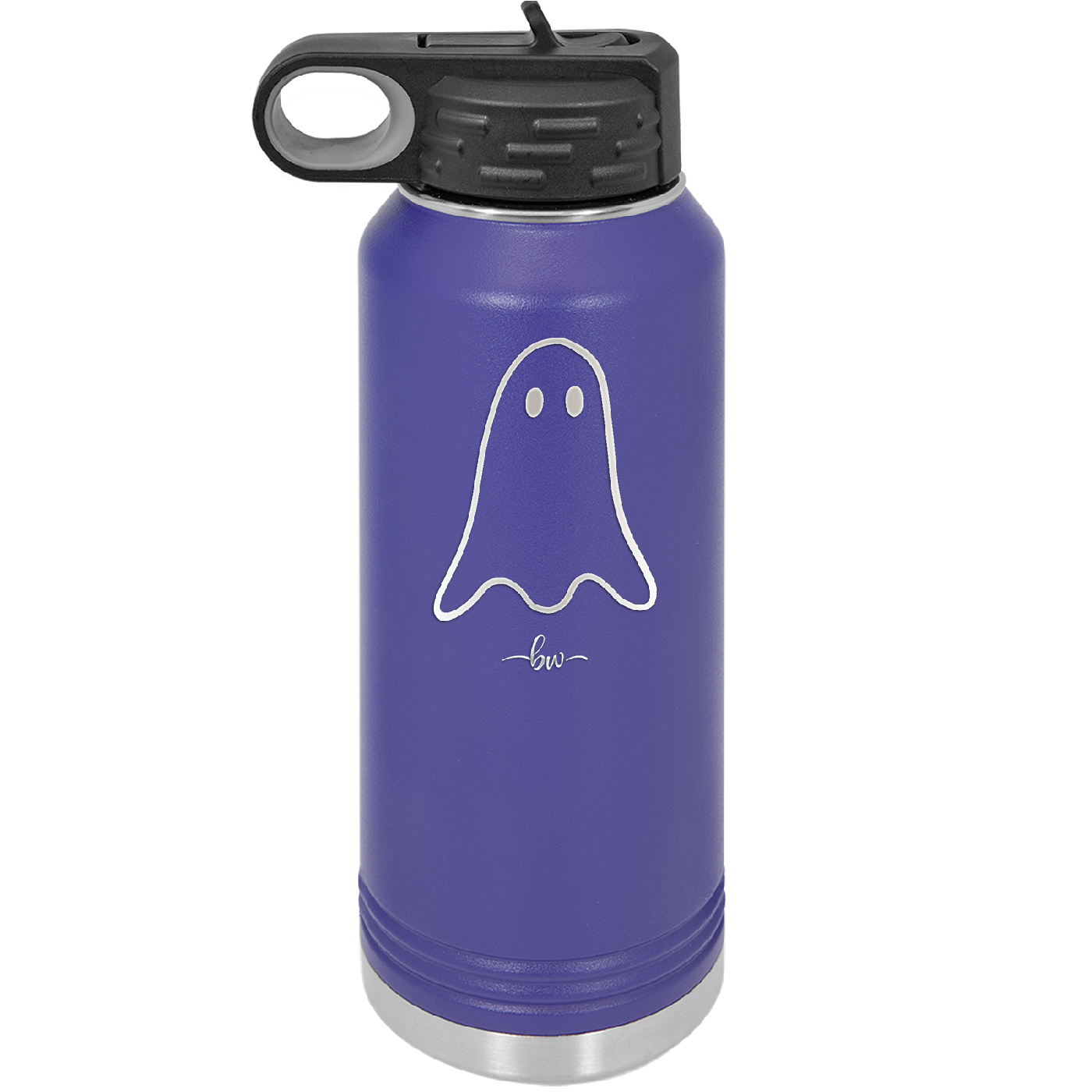 Ghost Guy - Laser Engraved Stainless Steel Drinkware - 1529 -