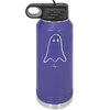Ghost Guy - Laser Engraved Stainless Steel Drinkware - 1529 -