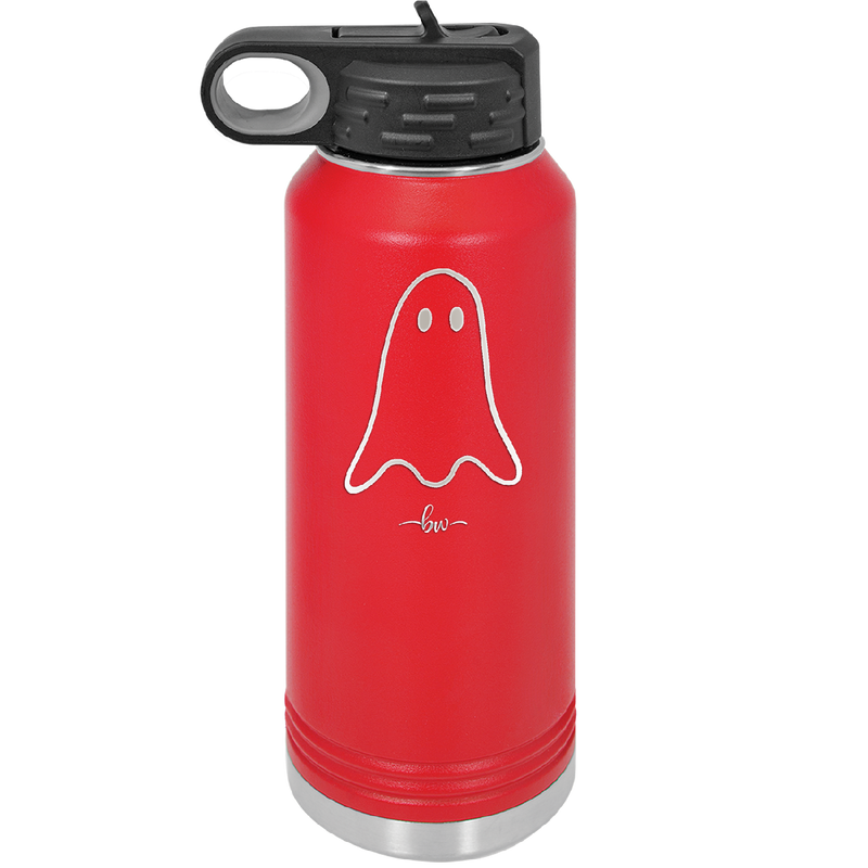 Ghost Guy - Laser Engraved Stainless Steel Drinkware - 1529 -