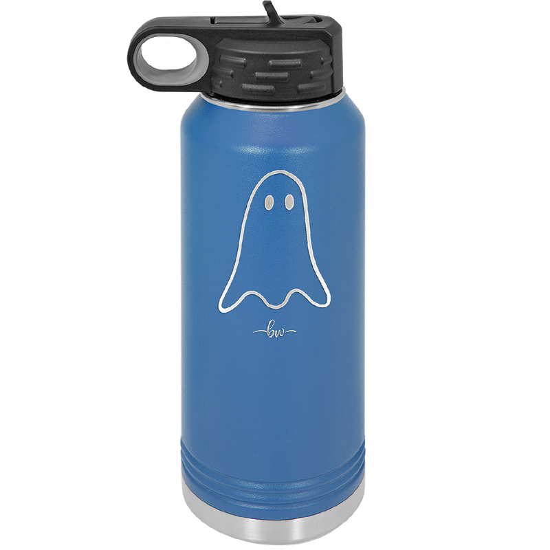 Ghost Guy - Laser Engraved Stainless Steel Drinkware - 1529 -