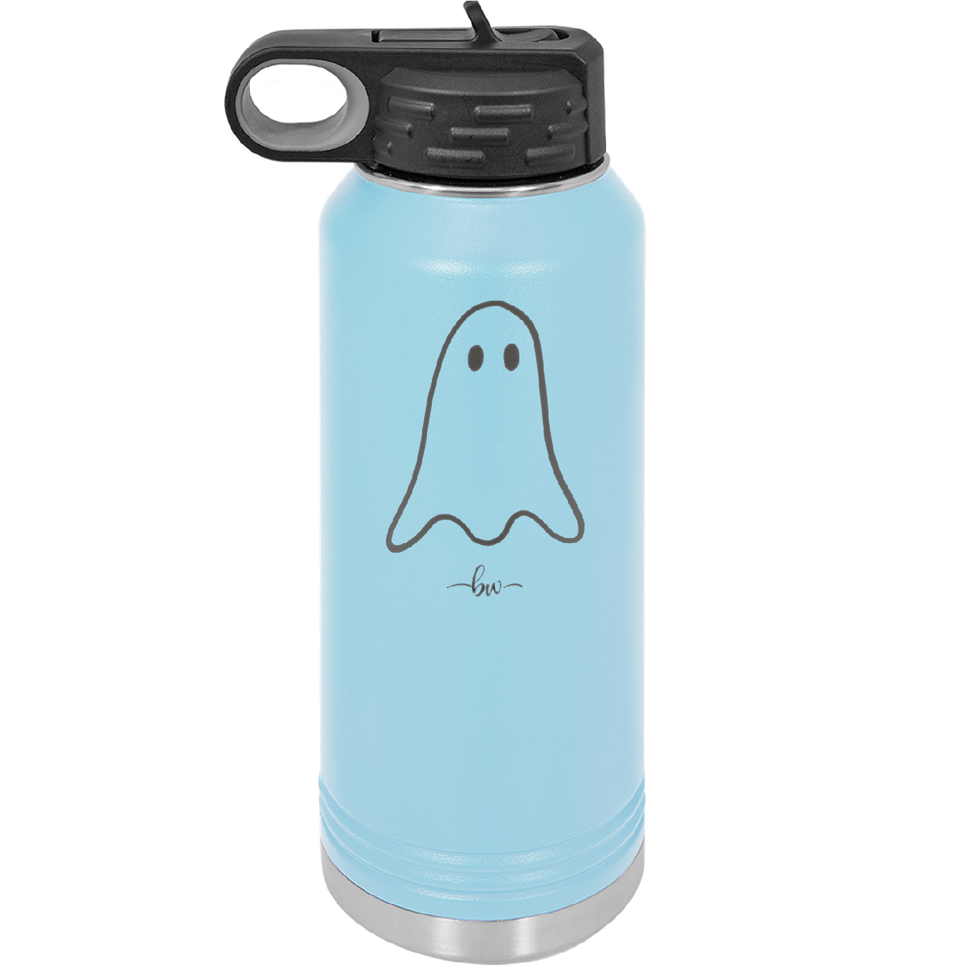 Ghost Guy - Laser Engraved Stainless Steel Drinkware - 1529 -