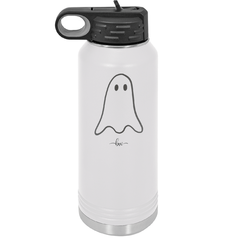 Ghost Guy - Laser Engraved Stainless Steel Drinkware - 1529 -
