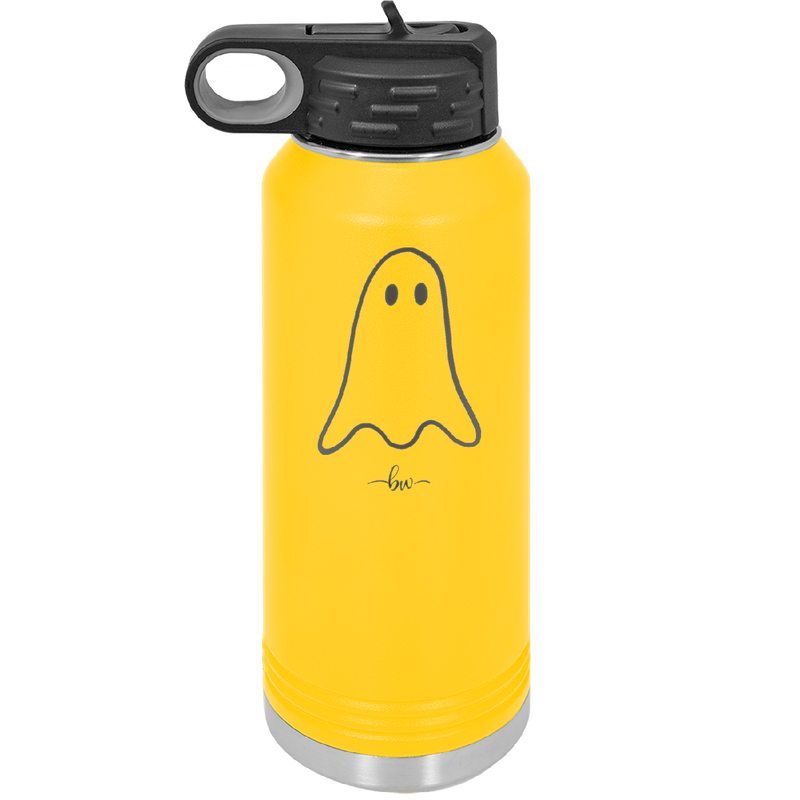 Ghost Guy - Laser Engraved Stainless Steel Drinkware - 1529 -