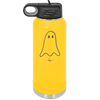 Ghost Guy - Laser Engraved Stainless Steel Drinkware - 1529 -