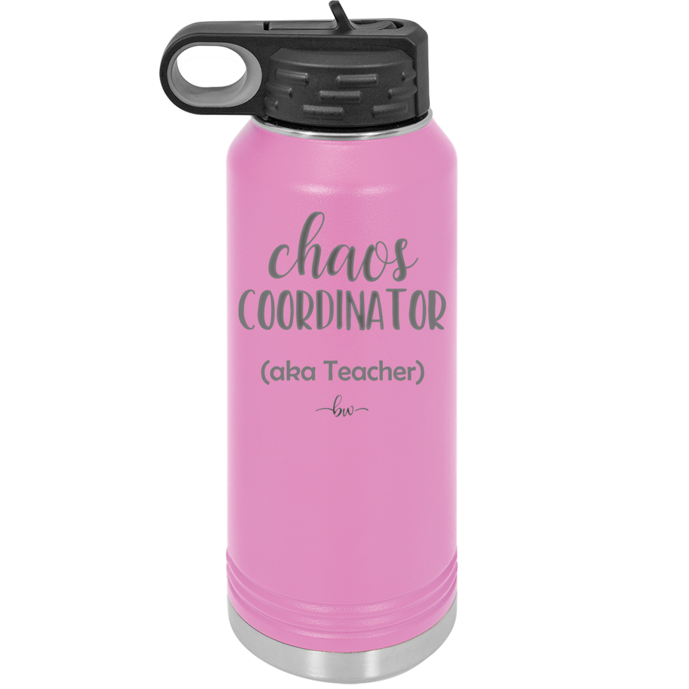 Chaos Coordinator aka Teacher - Laser Engraved Stainless Steel Drinkware - 1534 -