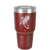Dinosaur T Rex Head - Laser Engraved Stainless Steel Drinkware - 1535 -