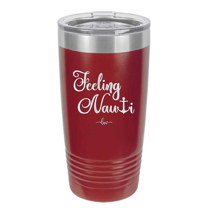 Feeling Nauti Anchor T - Laser Engraved Stainless Steel Drinkware - 1539 -