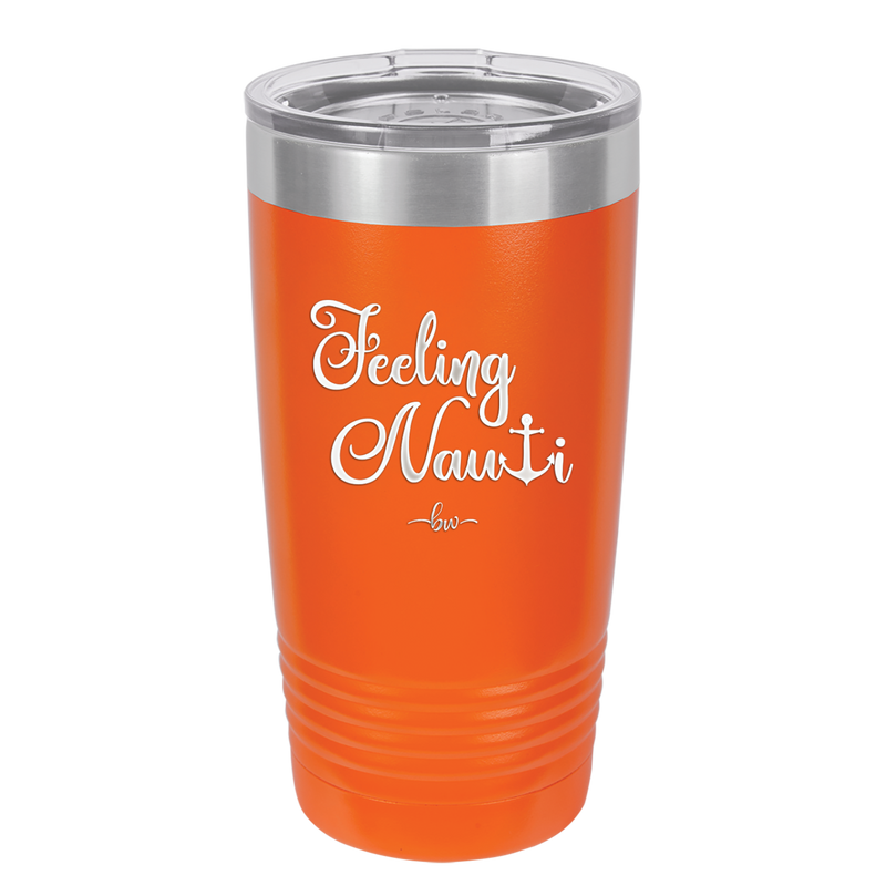 Feeling Nauti Anchor T - Laser Engraved Stainless Steel Drinkware - 1539 -