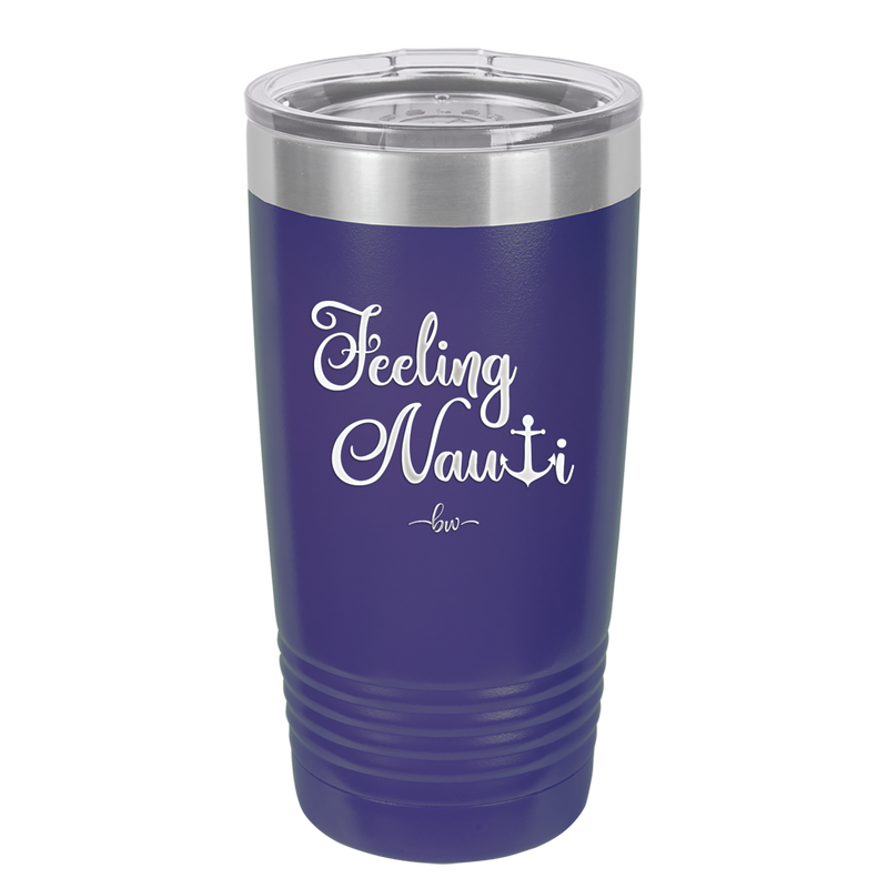 Feeling Nauti Anchor T - Laser Engraved Stainless Steel Drinkware - 1539 -