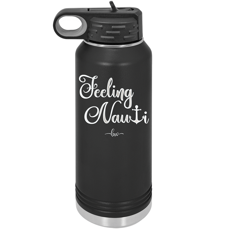 Feeling Nauti Anchor T - Laser Engraved Stainless Steel Drinkware - 1539 -