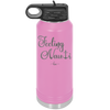 Feeling Nauti Anchor T - Laser Engraved Stainless Steel Drinkware - 1539 -