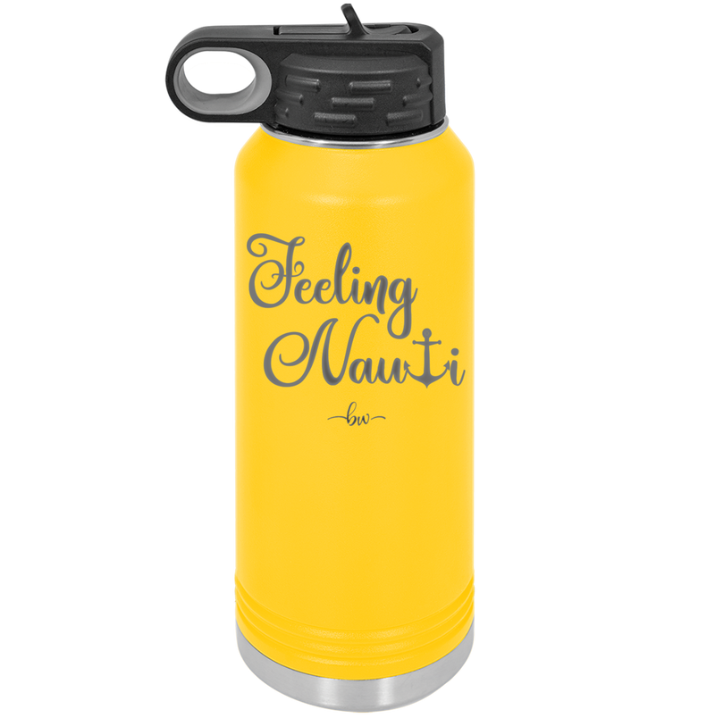 Feeling Nauti Anchor T - Laser Engraved Stainless Steel Drinkware - 1539 -