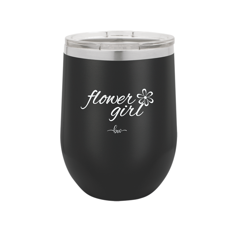 Flower Girl - Laser Engraved Stainless Steel Drinkware - 1543 -
