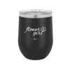 Flower Girl - Laser Engraved Stainless Steel Drinkware - 1543 -