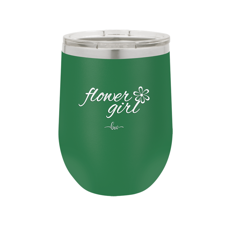 Flower Girl - Laser Engraved Stainless Steel Drinkware - 1543 -