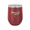 Flower Girl - Laser Engraved Stainless Steel Drinkware - 1543 -