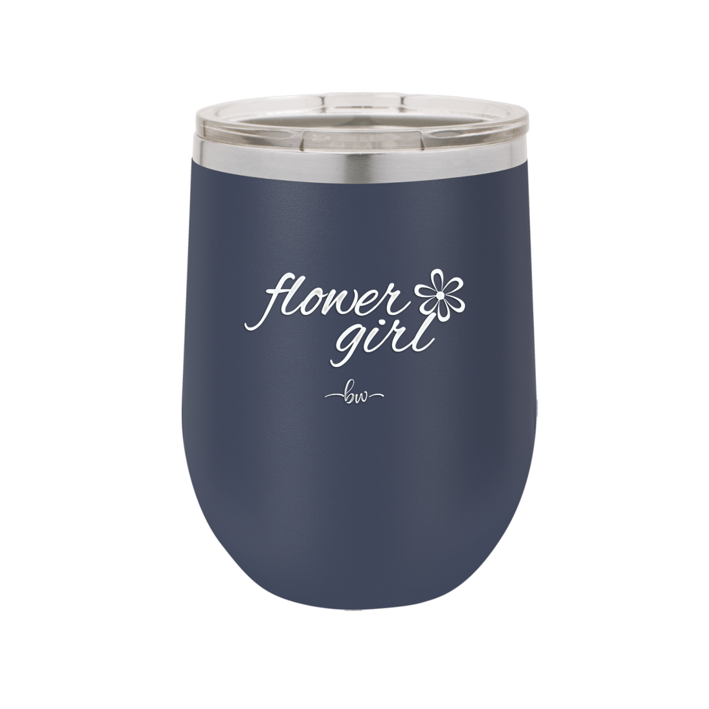 Flower Girl - Laser Engraved Stainless Steel Drinkware - 1543 -