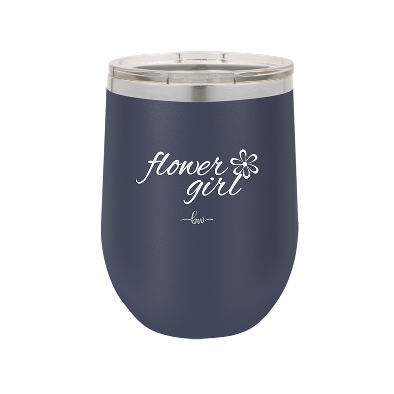 Flower Girl - Laser Engraved Stainless Steel Drinkware - 1543 -