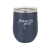 Flower Girl - Laser Engraved Stainless Steel Drinkware - 1543 -
