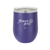 Flower Girl - Laser Engraved Stainless Steel Drinkware - 1543 -