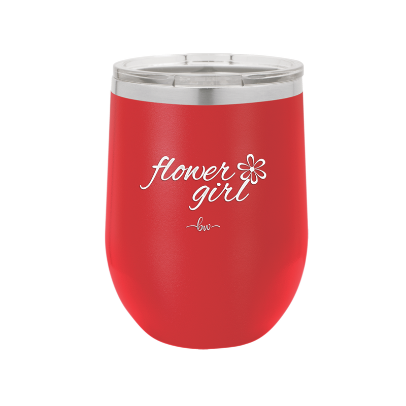Flower Girl - Laser Engraved Stainless Steel Drinkware - 1543 -