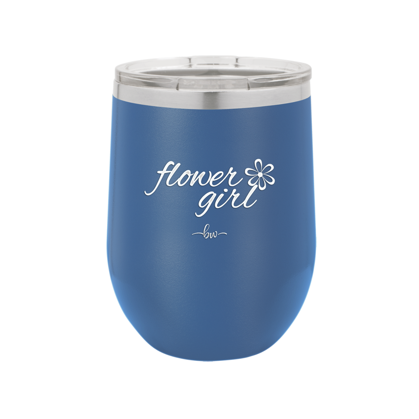 Flower Girl - Laser Engraved Stainless Steel Drinkware - 1543 -