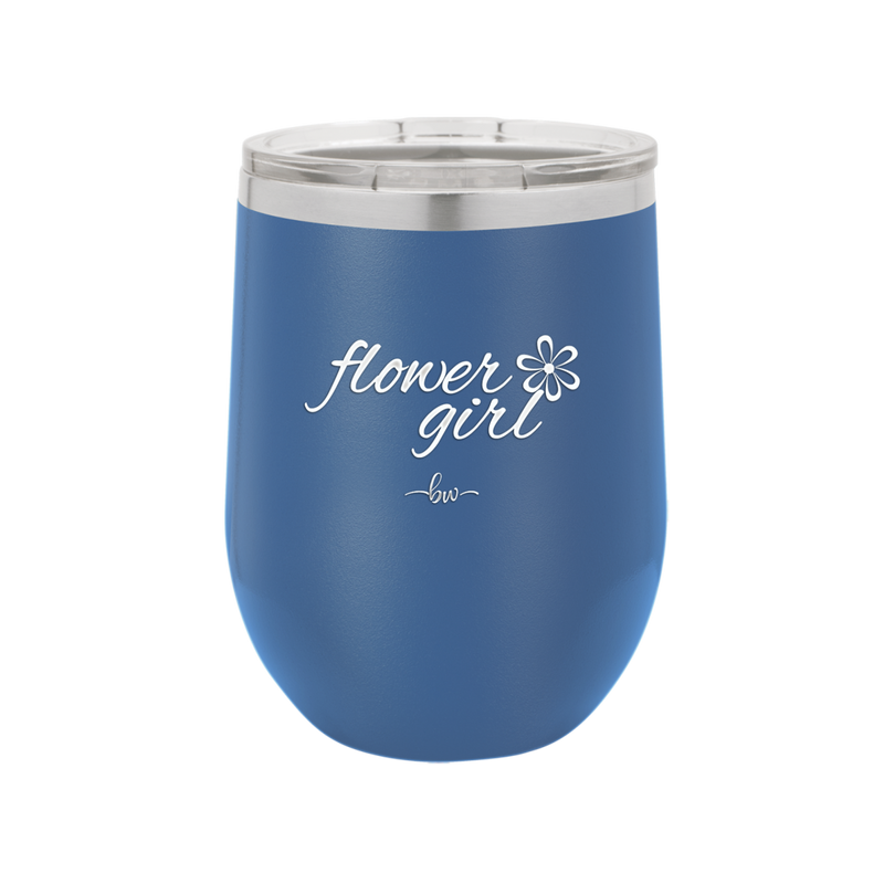 Flower Girl - Laser Engraved Stainless Steel Drinkware - 1543 -