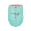 Flower Girl - Laser Engraved Stainless Steel Drinkware - 1543 -