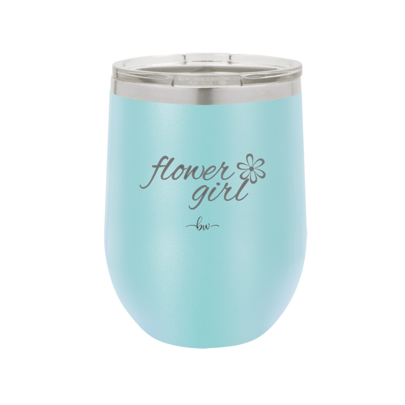 Flower Girl - Laser Engraved Stainless Steel Drinkware - 1543 -