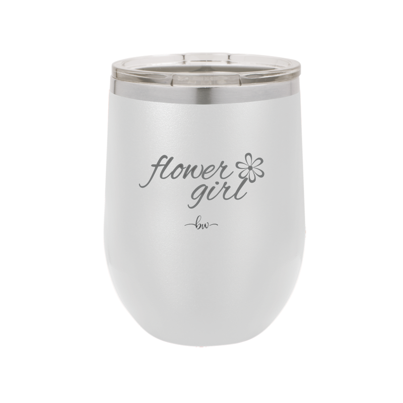 Flower Girl - Laser Engraved Stainless Steel Drinkware - 1543 -