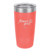 Flower Girl - Laser Engraved Stainless Steel Drinkware - 1543 -