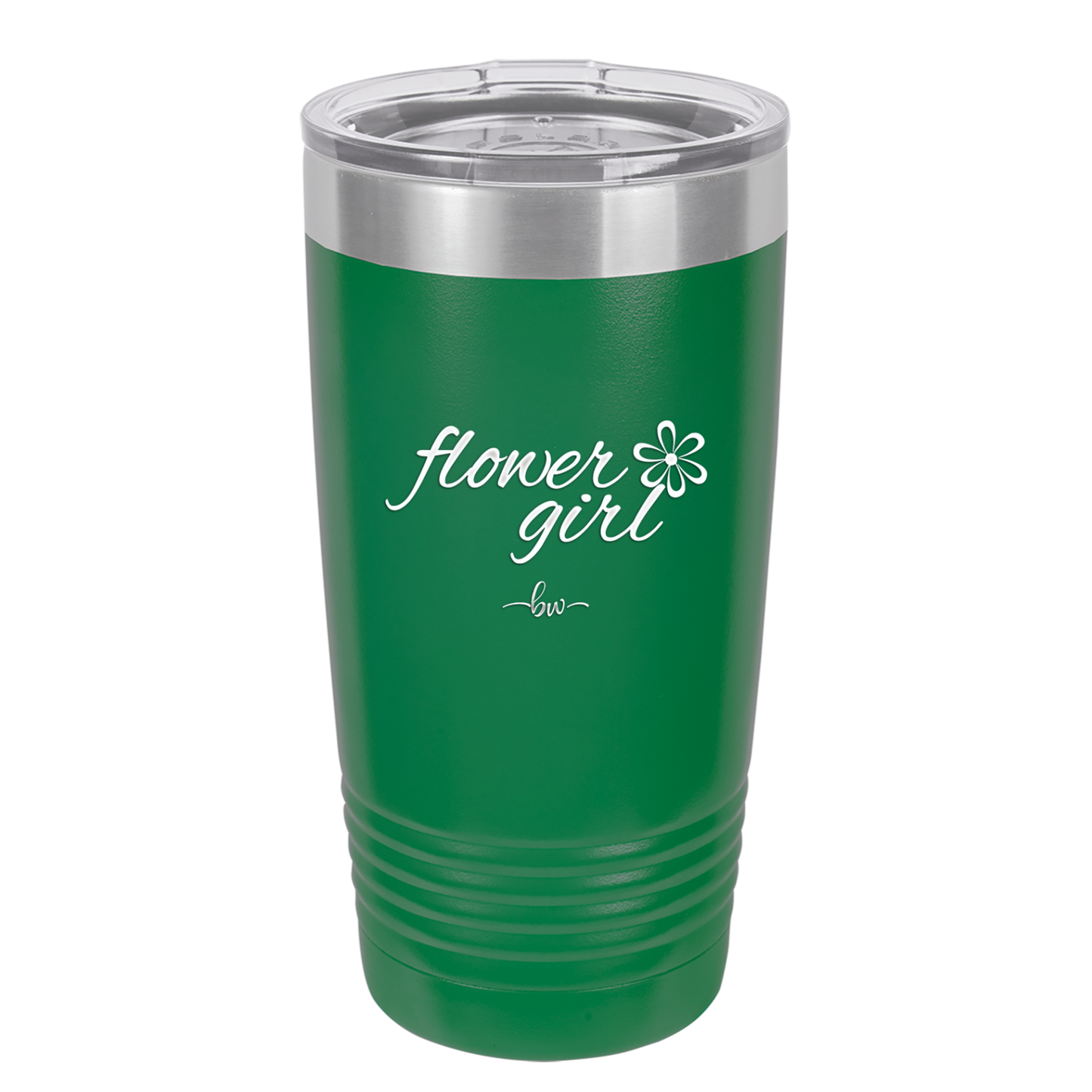 Flower Girl - Laser Engraved Stainless Steel Drinkware - 1543 -