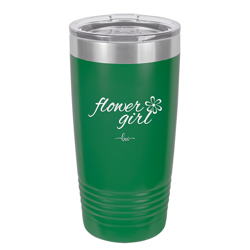 Flower Girl - Laser Engraved Stainless Steel Drinkware - 1543 -